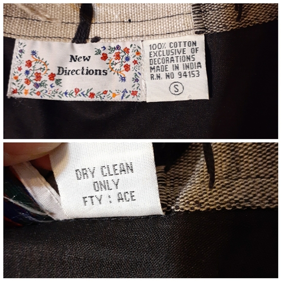 New Directions Plaid Thready Artsy Jacket - Picture 2 of 9